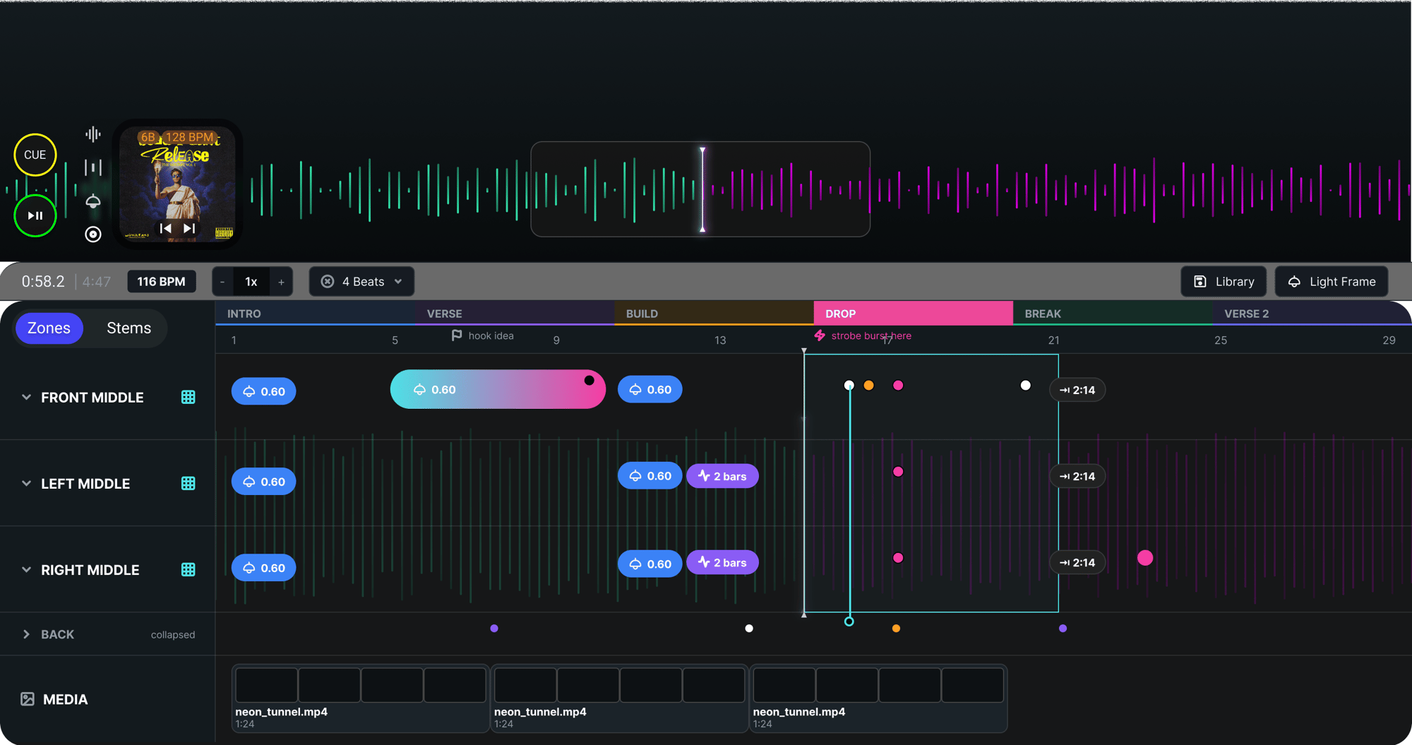 Light Track Editor Light Track Editor